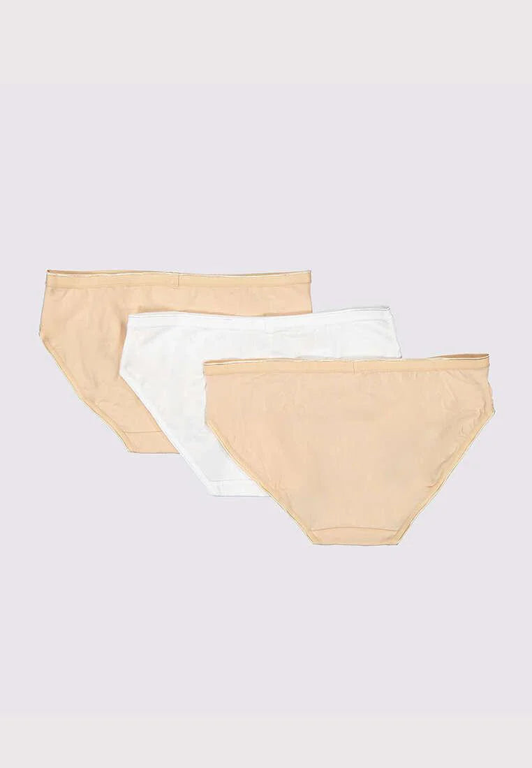 Women's 3-in-1 Pack Mid-Rise Bikini