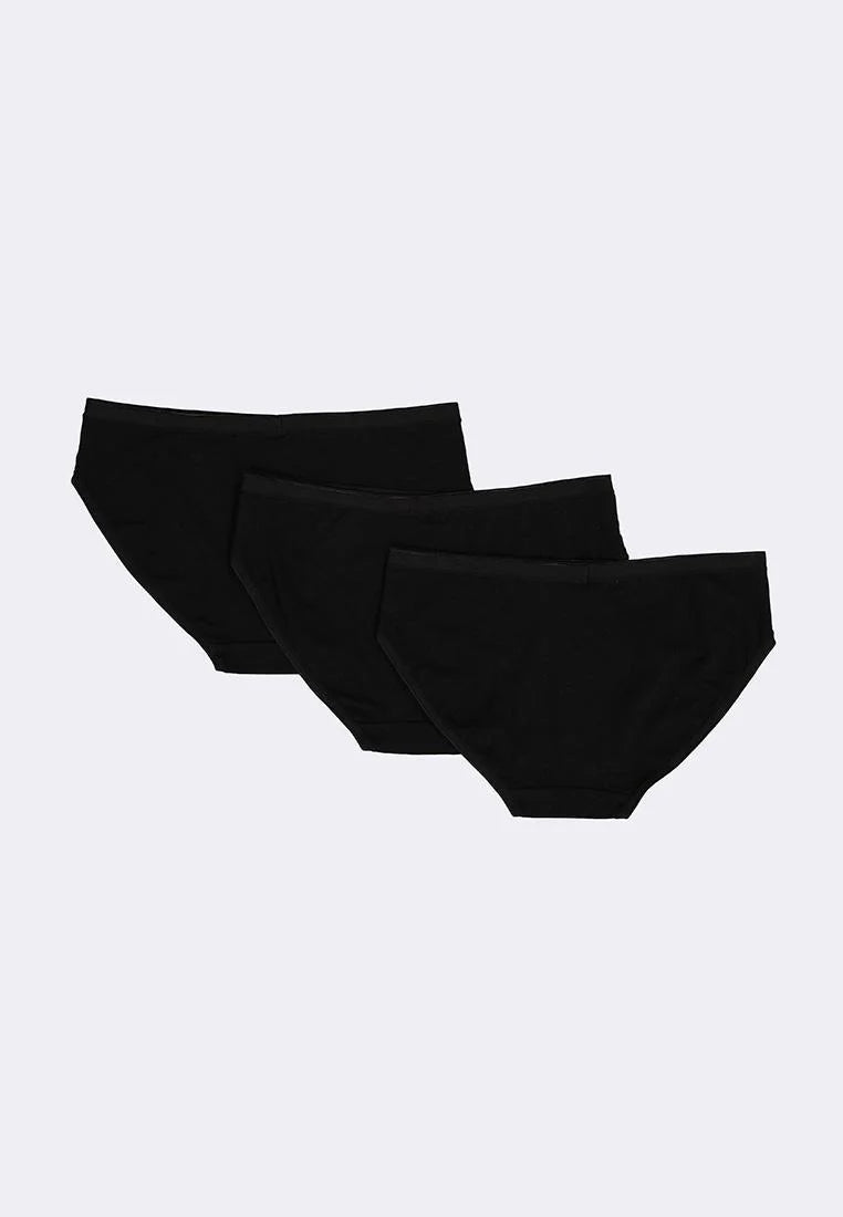 Women's 3-in-1 Pack Mid-Rise Bikini